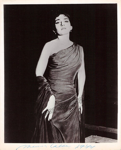 Callas, Maria - Signed Photo in Alceste