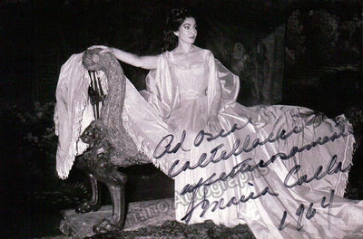 Callas, Maria - Signed Photo in Norma 1964