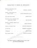 Callas, Maria - Signed Program "Trovatore" Royal Opera House 1953
