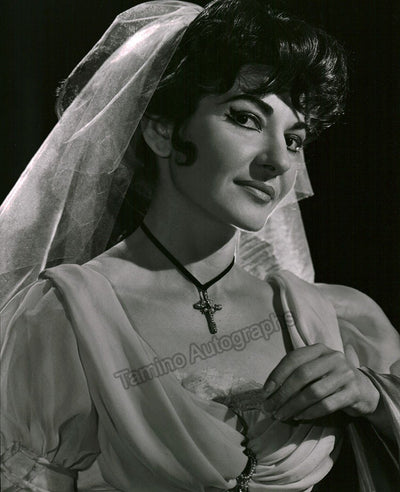 Callas, Maria - Unsigned Photo as Tosca 1964