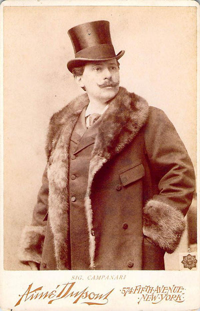 Campanari, Giuseppe - Cabinet Photo