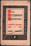 Campanari, Giuseppe - Herbert, Victor - Pittsburgh Orchestra Concert Program 1898