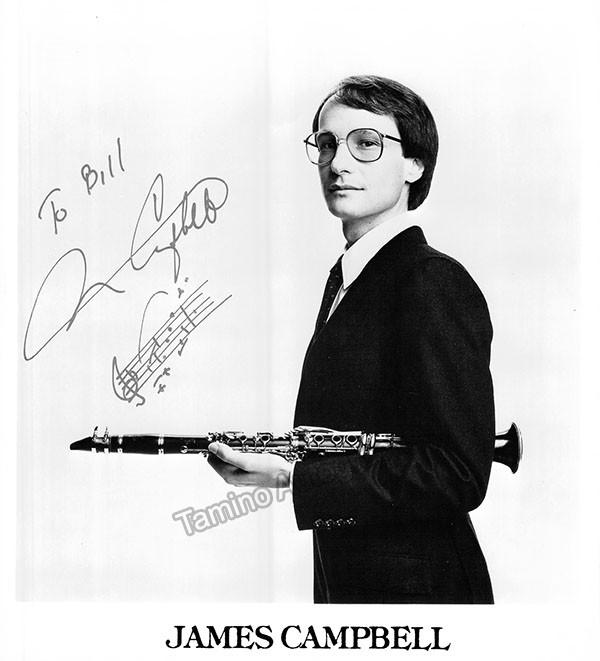 Campbell, James - Signed Promo Photo