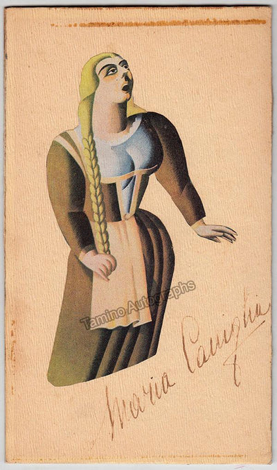 Caricature as Marguerite in Faust