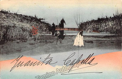 Capella, Juanita - Signed Illustrated Postcard