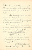 Capoul, Victor - Autograph Letter Signed + Signed Card