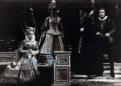 Cappuccilli, Piero - Freni, Mirella - Double Signed Photograph