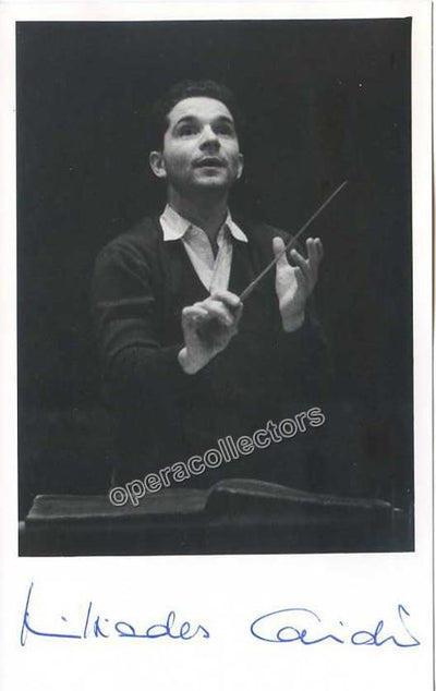 Caridis, Miltiades - Signed Photo