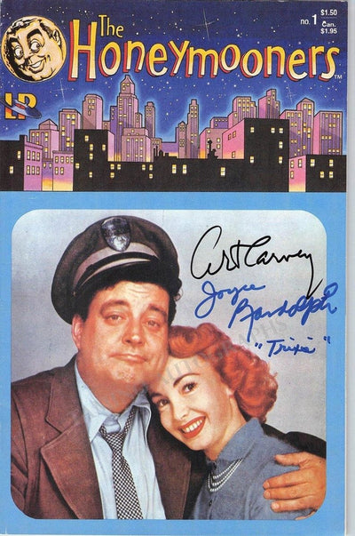 Carney, Art - Randolph, Joyce - Double Signed Comic Magazine