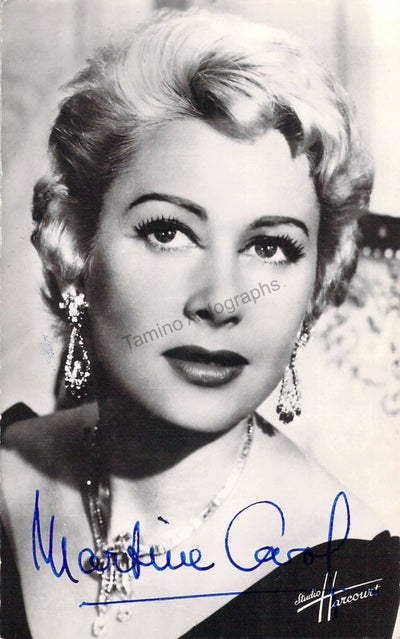 Carol, Martine - Signed Photograph