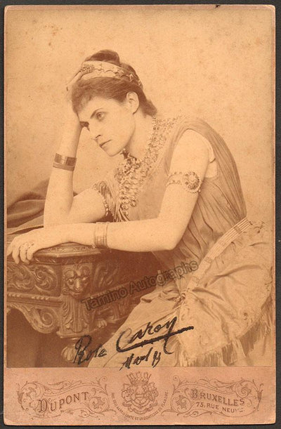 Caron, Rose - Signed Cabinet Photo in Role