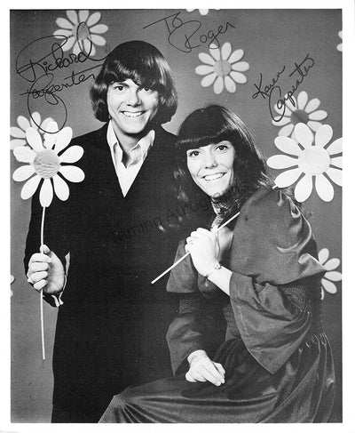 Carpenter, Karen & Richard - Double Signed Photograph