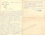 Carre, Albert - Lot of 3 Autograph Letters Signed