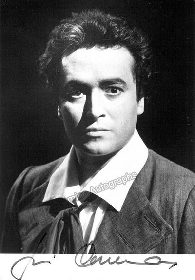 CARRERAS, Jose (Various Autographs)