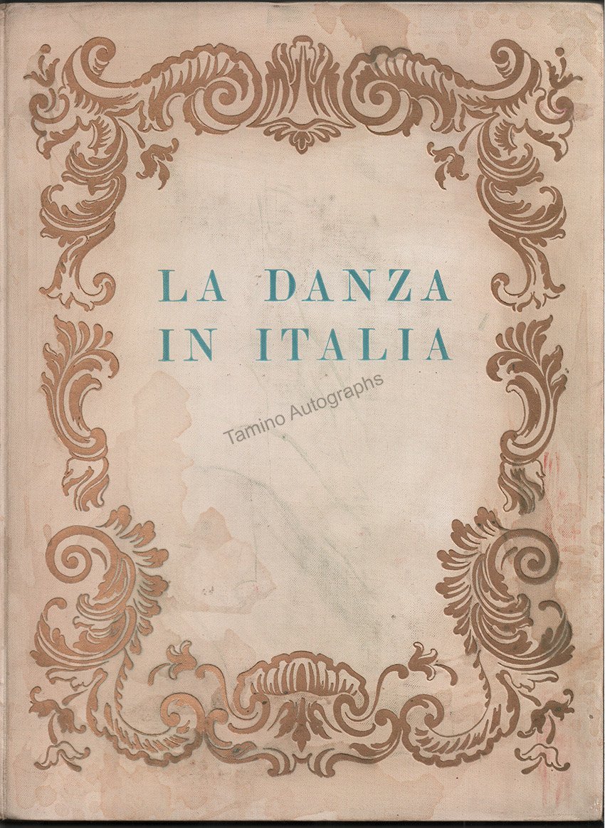 Carrieri, Raffaele - "La Danza in Italia" Book - Tamino