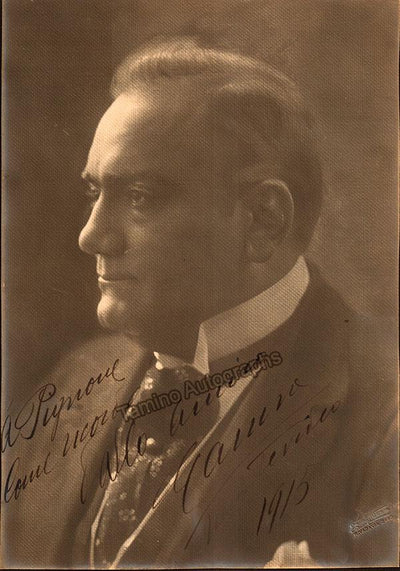 Caruso, Enrico - Large Signed Photo 1915