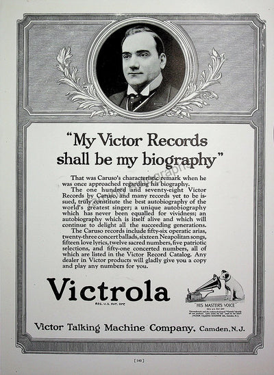 Caruso - Victrola 1910