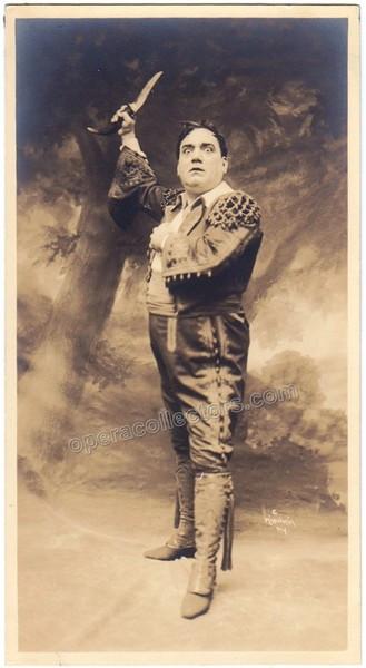 Caruso, Enrico - Photo in Cavalleria Rusticana