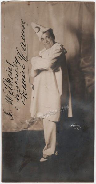 Caruso, Enrico - Signed Photo in Pagliacci!