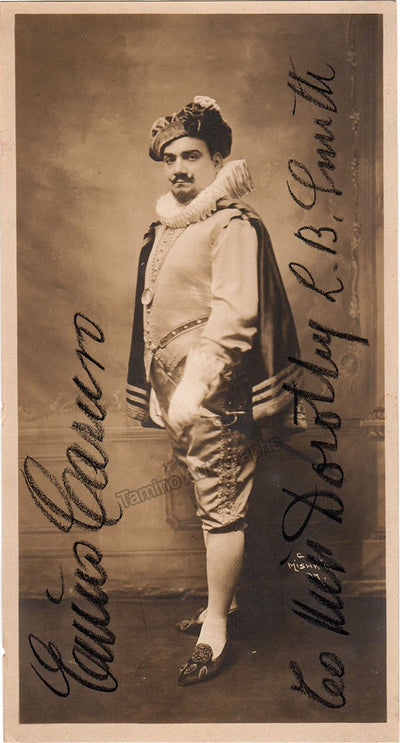 Caruso, Enrico - Signed Photo in Role