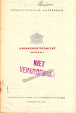 Casadesus, Robert - Casadesus, Gaby - Concert Program 1947 - Otto Klemperer