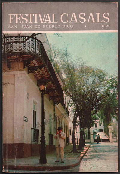 Casals, Pablo - Rubinsten, Artur - Oistrakh, Igor etc - Casals Festival Guide 1966