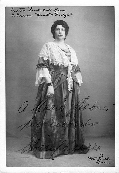 Elvira Casazza Autographs (Various Options) Tamino Autographs