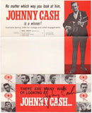 Cash, Johnny - Signed Playbill