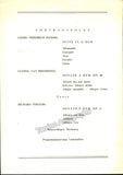 Cassado, Gaspar - Lot of 3 Programs 1938-1943
