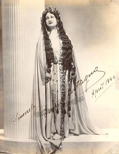 CASTAGNA, Bruna (Various Autographs)