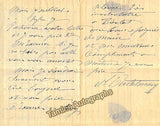 Castelmary, Armand - Autograph Letter Signed 1894