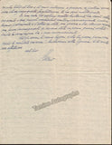 Castelnuovo-Tedesco, Mario - Autograph Letter Signed 1932