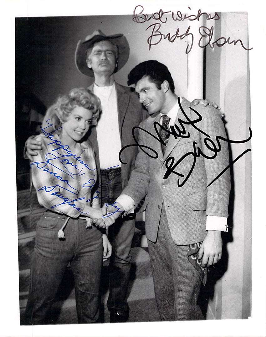 Ebsen, Buddy - Douglas, Donna - Baer, Max Jr. - Signed Photograph "Beverly Hillbillies"
