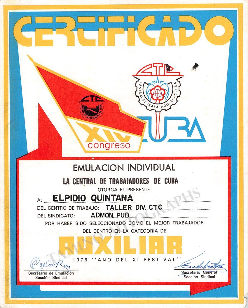 Castro, Fidel - Castro, Raul - Double Signed Document 1978