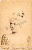 Heilbron, Marie - Cabinet Photo as Manon - World Premiere 1884
