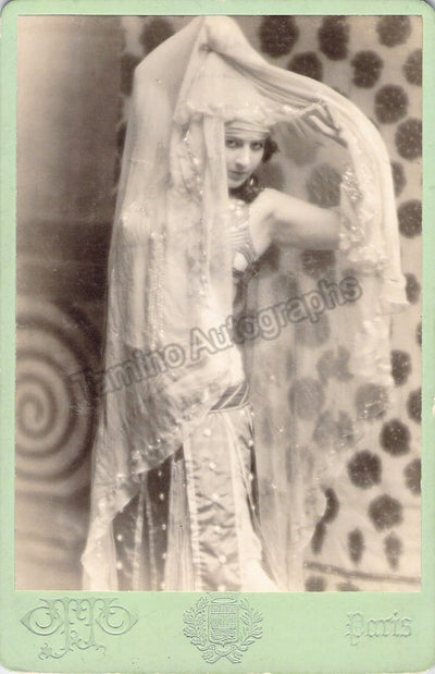 Kousnetzoff, Marie - Cabinet Photo as Salome