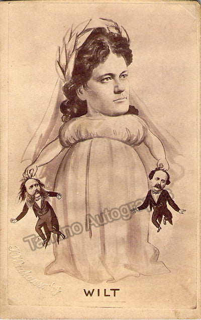 Wilt, Marie - CDV caricature