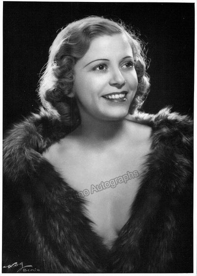 Cebotari, Maria - Unsigned Photo and Memorabilia Lot