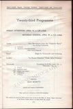 Cellists - Boston Symphony Program Lot 1924-31