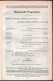 Cellists - Boston Symphony Program Lot 1924-31