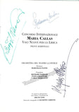 Cerquetti, Anita - Nilsson, Birgit - Carteri, Rosana - Olivero, Magda - Signed Concert Program 1990