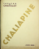 Chaliapin, Fedor - Lot of 11 French Programs 1908-1934