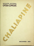 Chaliapin, Fedor - Lot of 11 French Programs 1908-1934