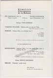 Chardon, Ives - Escandon, Nenita - Double Signed Program Havana 1949