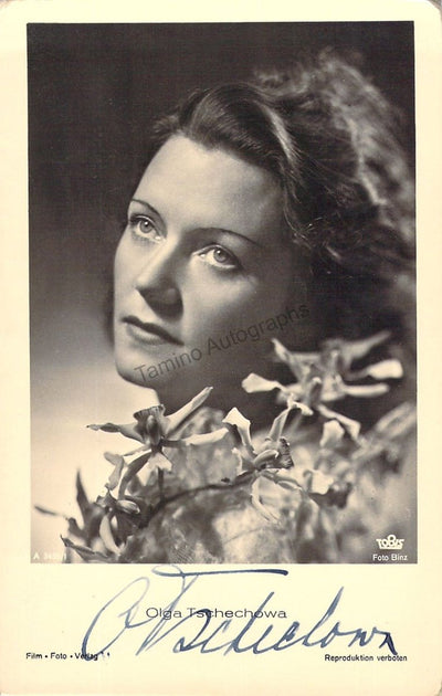 Chekhova, Olga - Signed Photograph