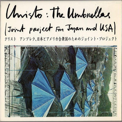 Christo - Signed Book "The Umbrellas" Project 1989