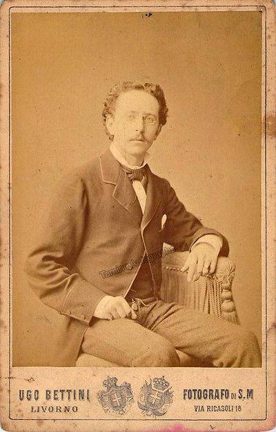 Ciampi, Ezio - Signed Cabinet Photo