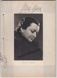 Cigna, Gina - Signed Scrapbook of Photos, List of Performance Dates, and Performance Reviews