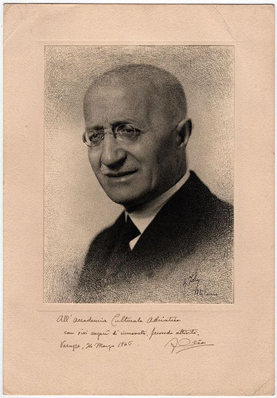 Cilea, Francesco - Large Signed Photo 1946