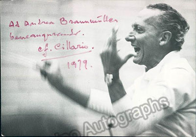 Cillario, Carlo Felice - Signed Photo